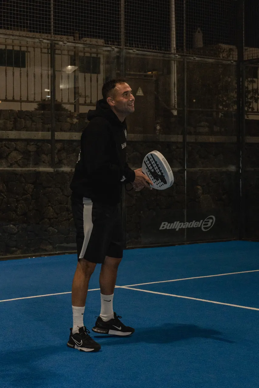 Clase de pádel avanzada